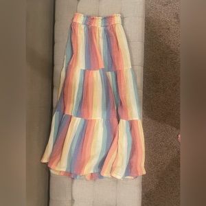 GUC Corinne Marine Layer maxi skirt size medium In rainbow.